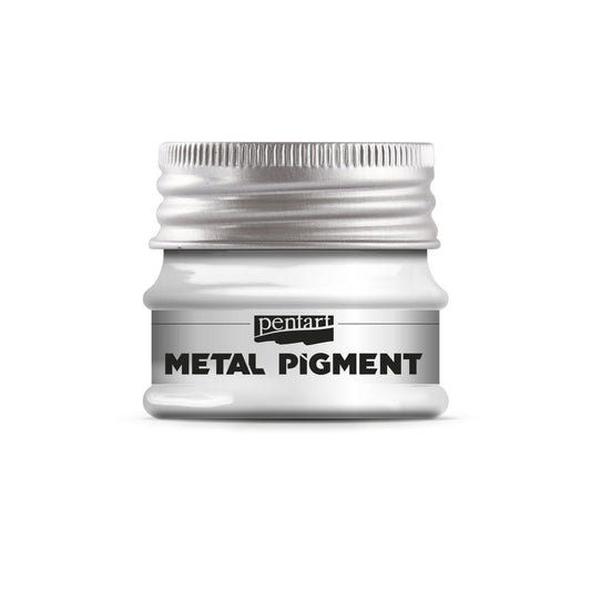 Sparkling Silver | Metal Pigment Powder | Pentart | 8g