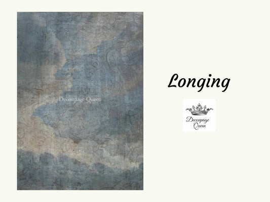 Longing Dainty and The Queen | Rice Paper Decoupage | Decoupage Queen | 2 Sizes