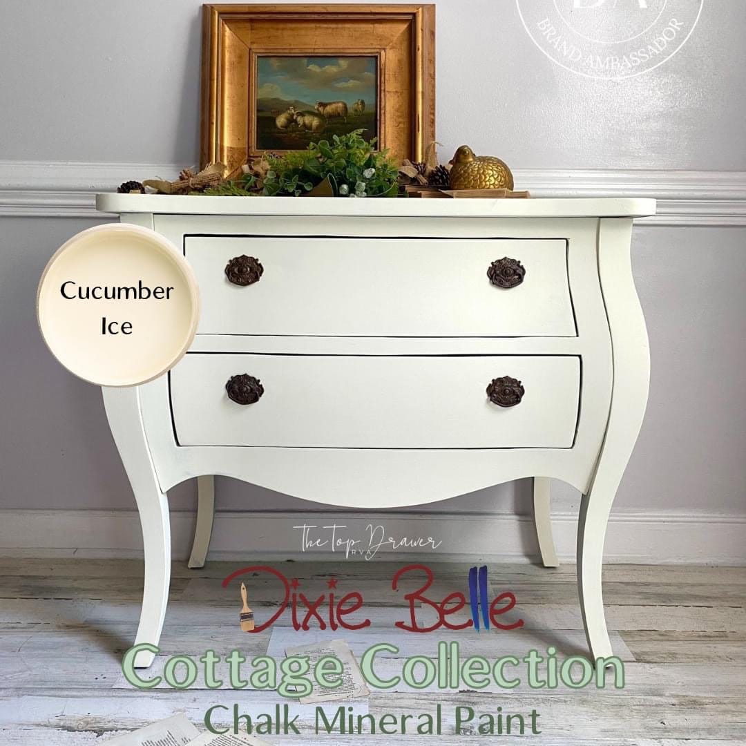 Cucumber Ice 16oz and 32oz | Dixie Belle Chalk Mineral Paint | No VOC | Chalk Paint for Furniture | Water Based Paint | 16oz and 32oz