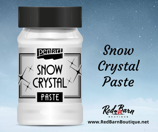 Snow Crystal Paste | Pentart | Create Realistic Snow | 100ml