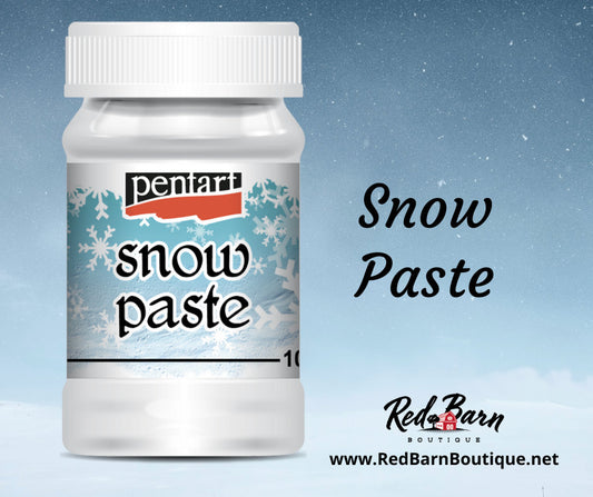 Snow Paste | Pentart | Create Realistic Snow | 100ml