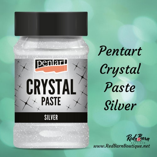 Crystal Paste | Silver | Pentart | Mixed Media | 100ml