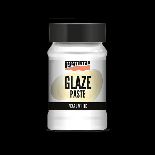 Pearl White | Glaze Paste | Pentart | Mixed Media | |texture Paste | 100ml