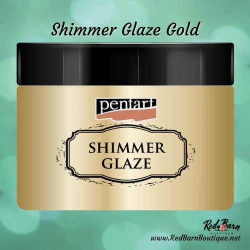 Gold Shimmer Glaze| Pentart | Mixed Media | 150ml