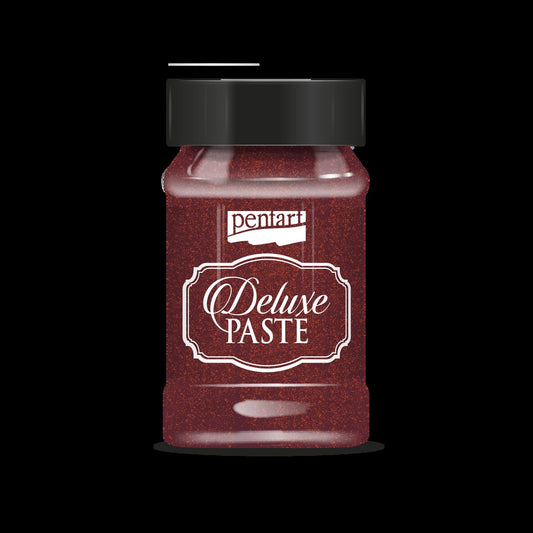 Bordeaux-Gold | Pentart Deluxe Paste | Texture Paste | Mixed Media | 100ml