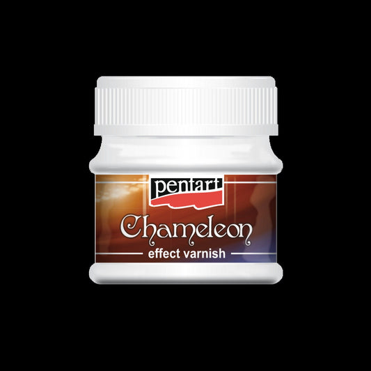 Chameleon Varnish 2 Colors | Gold or Silver | Water Based | Pentart | 50ml