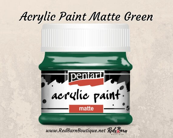 Green | Acrylic Paint | Matte | Mixed Media | Pentart | 50ml