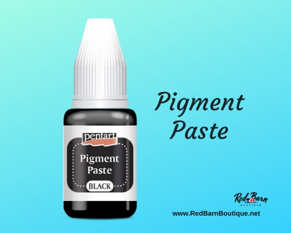 Black Pigment Paste | Pigment | Pentart | Mixed Media | 100ml