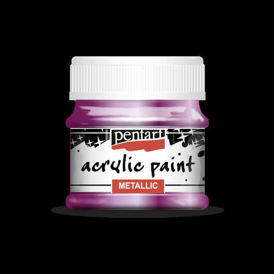Light Purple | Acrylic Metallic Paint | Mixed Media | Pentart | 50ml
