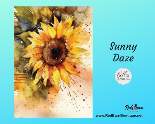 Sunny Daze | Rice Paper Decoupage | Dixie Belle Paint Company | Belles and Whistles | A1 | 23.39" x 33.11"