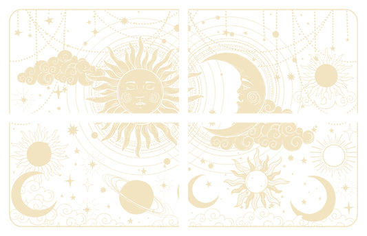 Lani's Celestial Dream | Dixie Belle Paint Company | Belles and Whistles | Rub On Transfer For Furniture | 24" x 37"