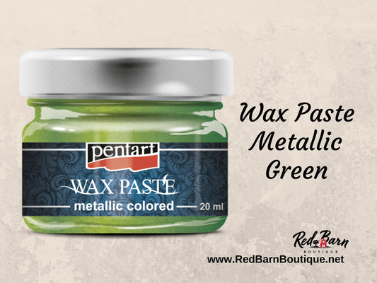 Metallic Green | Wax Paste | Mixed Media | 20ml