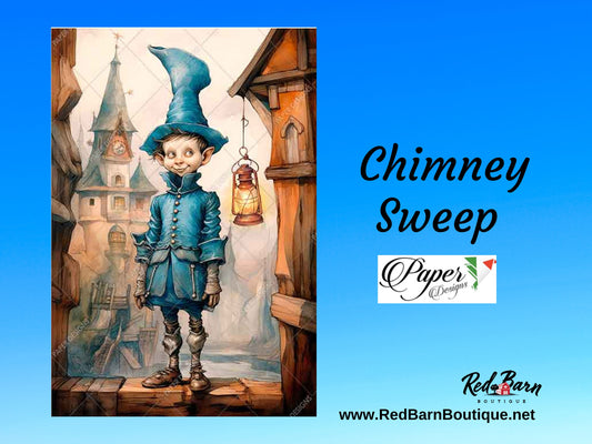 Chimney Sweep | Rice Paper Decoupage | Paper Designs Tales 0047 | A4
