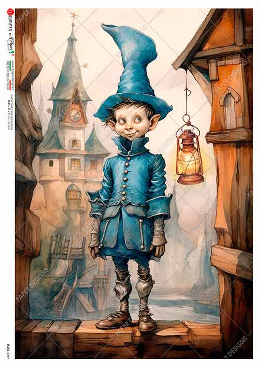 Chimney Sweep | Rice Paper Decoupage | Paper Designs Tales 0047 | A4