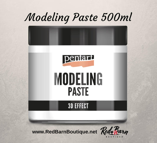 Modeling Paste | Pentart | Mixed Media | 3D Paste | 500ml