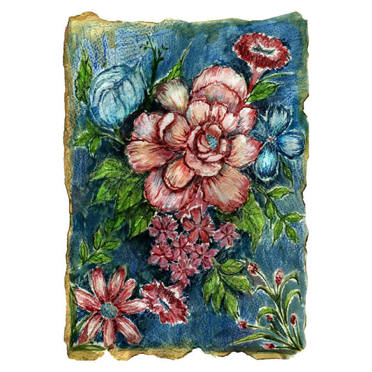 Blooming Parchment | Rice Paper Decoupage | Belles & Whistles | Dixie Belle Paint | Sizes A3
