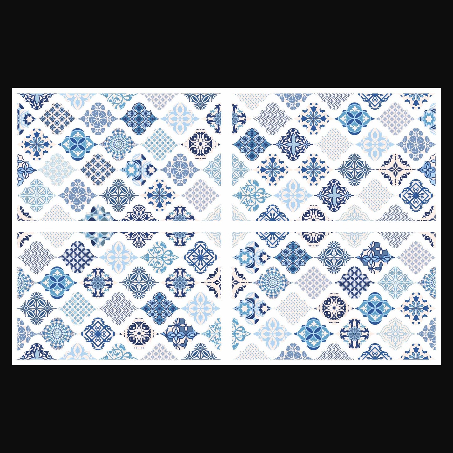 Sapphire Sonata | Dixie Belle Paint Company | Belles and Whistles | Rub On Transfer For Furniture | 24" x 37"