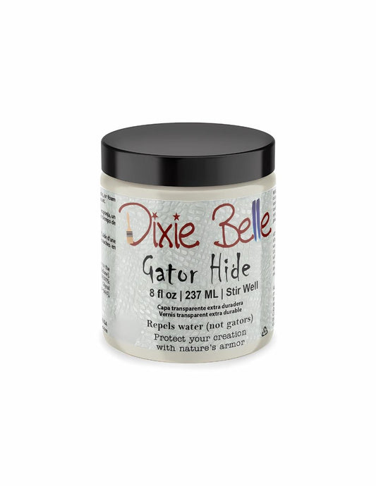 Gator Hide 8oz | Water-repellent Sealer | toughest Top Coat | Dixie Belle Paint Company | 8oz