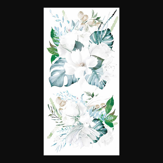 Foliaceous 3 Images | Rub On Furniture Transfers | Hokus Pokus | Furniture Decals | 35 x 24
