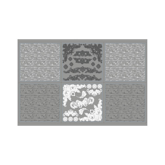 Moments | Rub On Furniture Transfers | Hokus Pokus | Furniture Decals | 36" x 24"