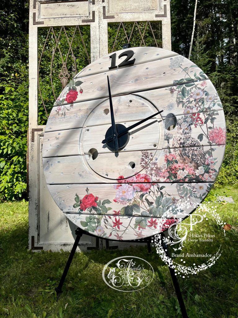 The Queen | 6 Images | Rub On Furniture Transfers | Hokus Pokus | Furniture Decals | 36" x 24"
