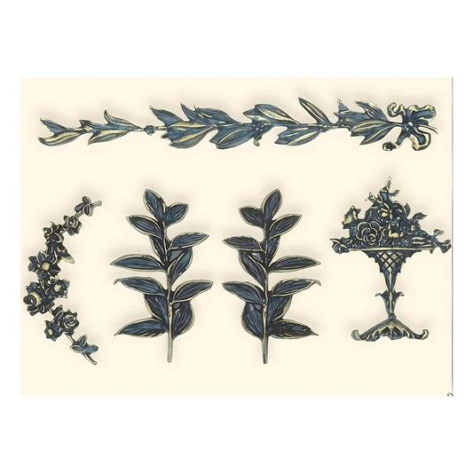 Blatter Leaves | Décor Moulds | Leaves | LaBlanche | 8" x 5"