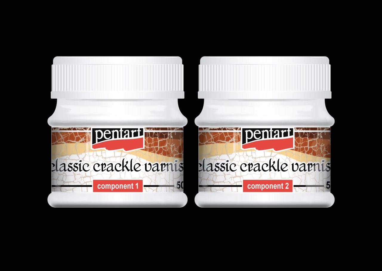 Classic Crackle 2 Step | Pentart | 100ml Set | 50ml or 100ml