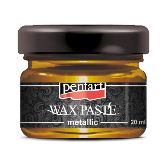Honey Gold Wax Paste | Metallics | Pentart Wax Paste | 20ml