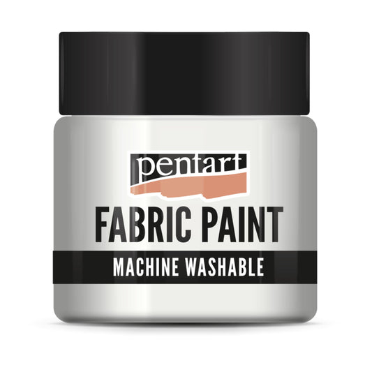 Pearl White | Fabric Paint | Matte | Mixed Media | Pentart | 50ml