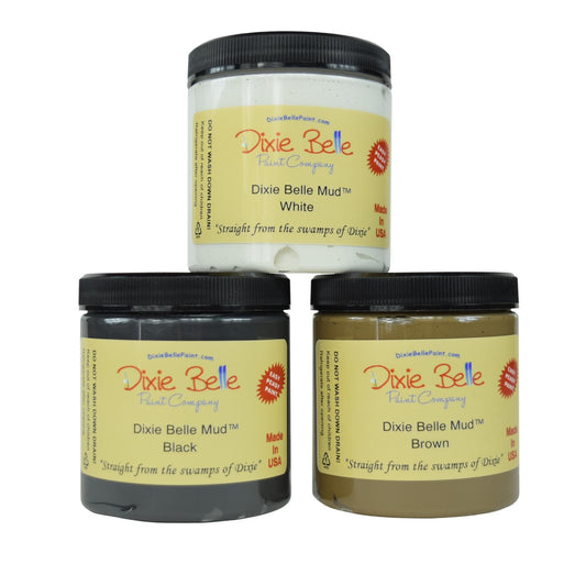 Dixie Mud | Dixie Belle Paint Company | 8oz | 3 Colors