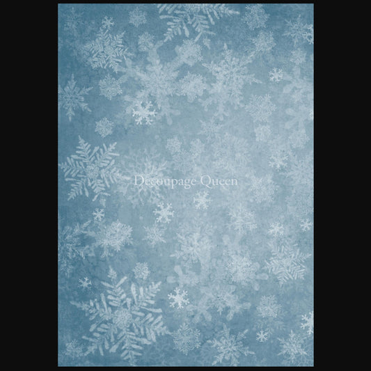 Frozen Over | Rice Paper Decoupage | Decoupage Queen | A3 | Printed in Italy