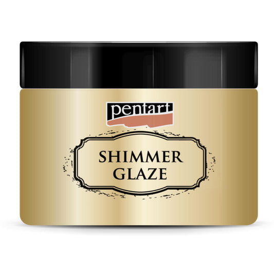 Gold Shimmer Glaze| Pentart | Mixed Media | 150ml
