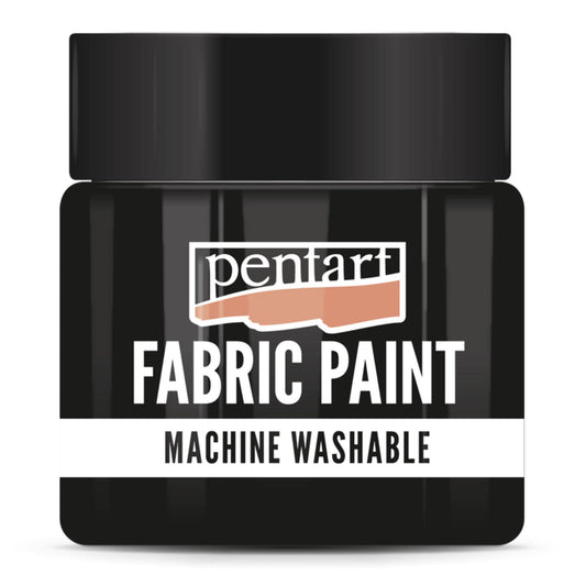 Black | Fabric Paint | Matte | Mixed Media | Pentart | 50ml