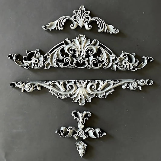 Ornamental Estelle | Décor Moulds | LaBlanche | 8" x 5" | Limited Edition