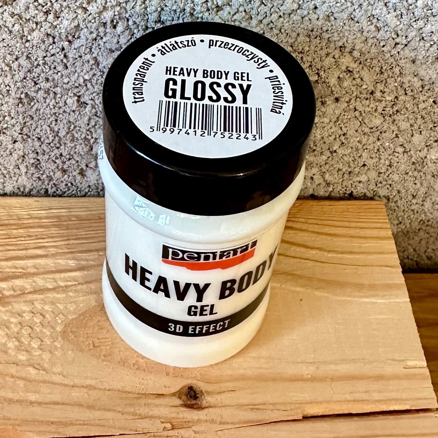 Heavy Body Gel | Glossy | Pentart | Adhesive | 100ml