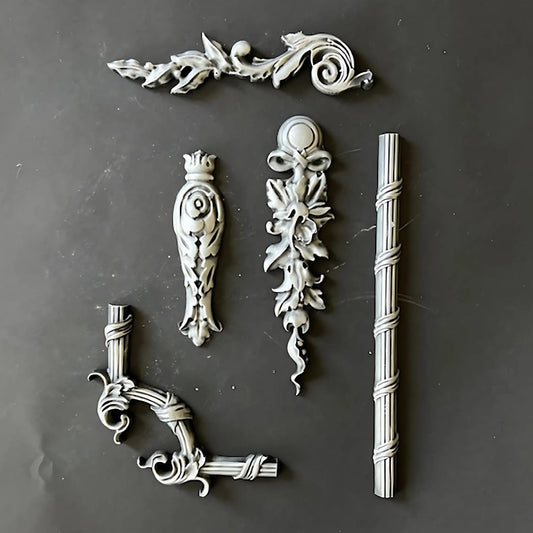 Lydia | Décor Mould | LaBlanche | Decorative Mold | 8" x 5"