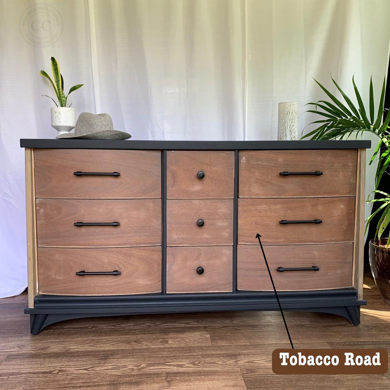 Tobacco Road | Voodoo Gel Stain | Dixie Belle Paint Company | Water Based Stain | Furniture and Crafting Stain | 8oz