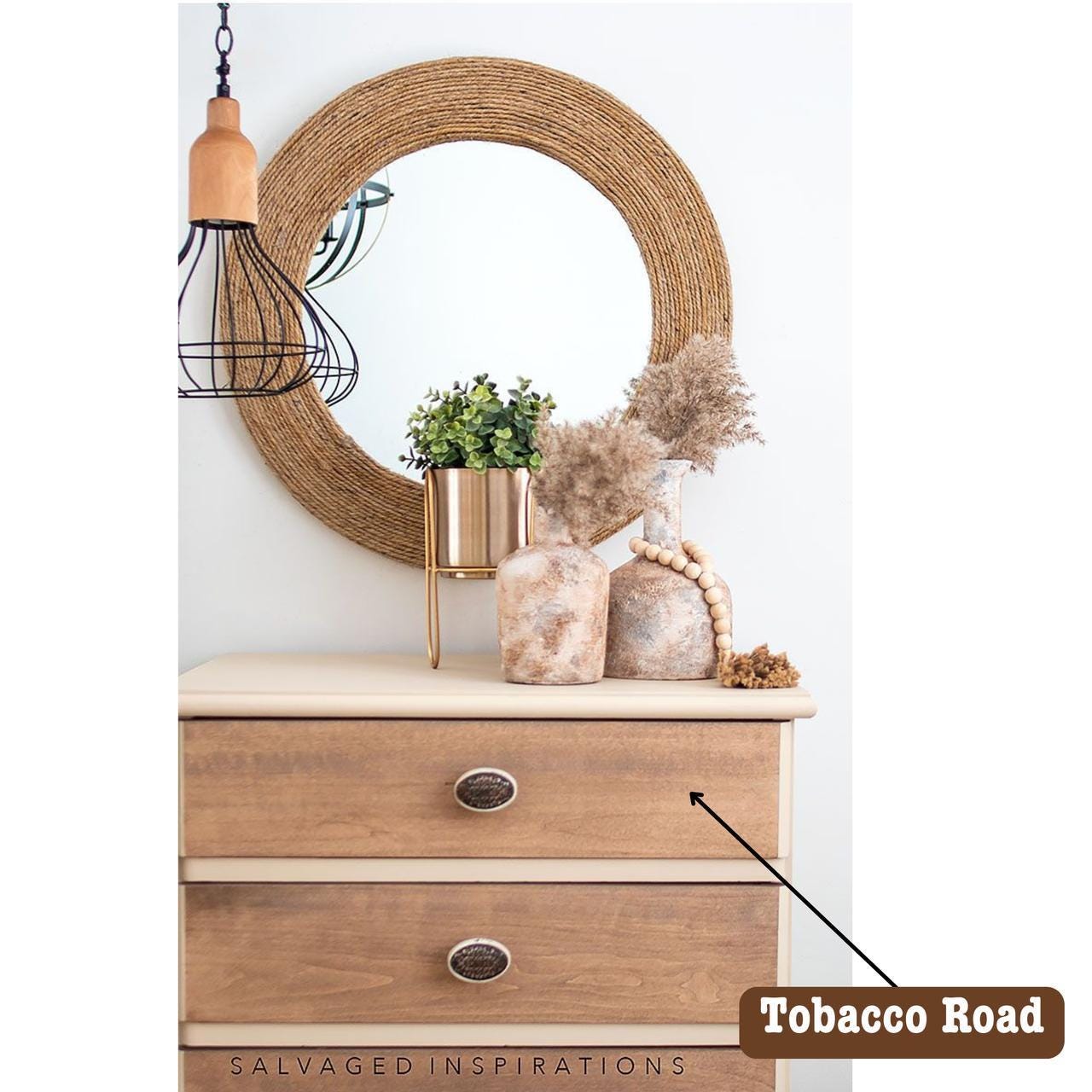 Tobacco Road | Voodoo Gel Stain | Dixie Belle Paint Company | Water Based Stain | Furniture and Crafting Stain | 8oz