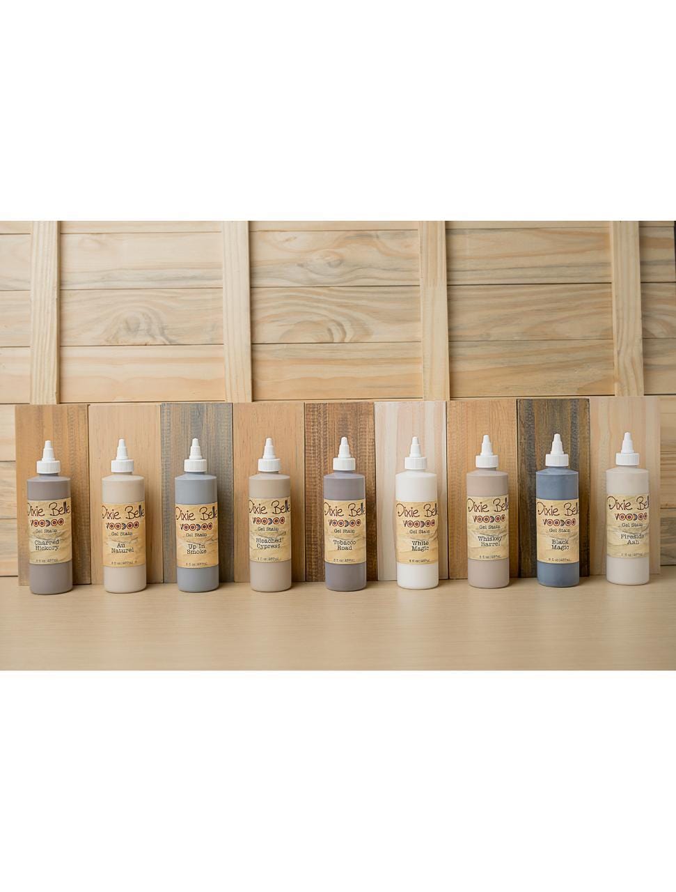 Au Naturel | Voodoo Gel Stain | Dixie Belle Paint Company | Water Based Stain | Furniture and Crafting Stain | 8oz