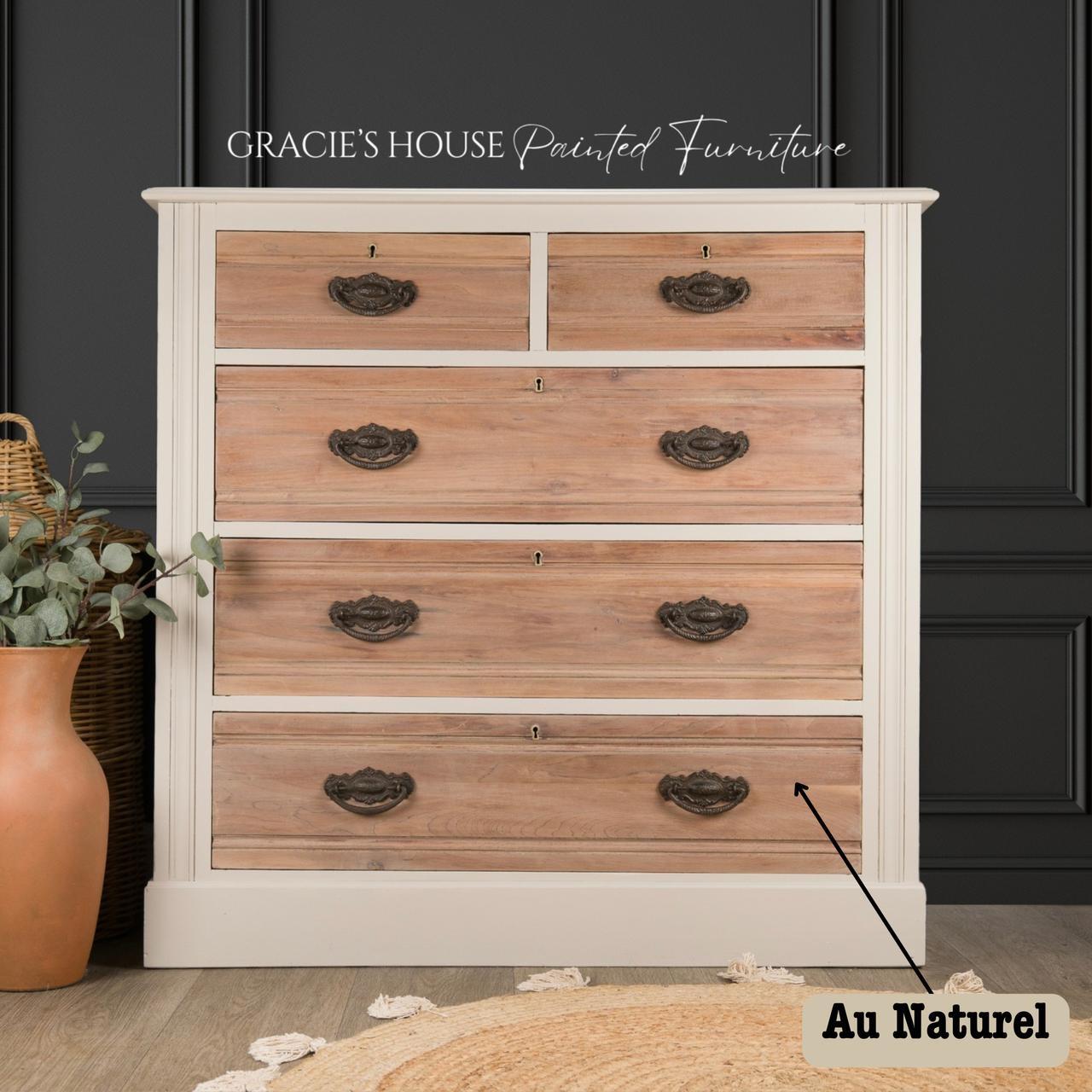 Au Naturel | Voodoo Gel Stain | Dixie Belle Paint Company | Water Based Stain | Furniture and Crafting Stain | 8oz