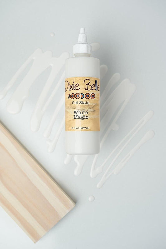 White Magic | Voodoo Gel Stain | Dixie Belle Paint Company | Water Based Stain | Furniture Stain | 8oz