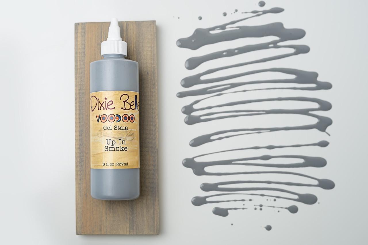 Up In Smoke | Voodoo Gel Stain | Dixie Belle Paint Company | Water Based Stain | Furniture and Crafting Stain | 8oz