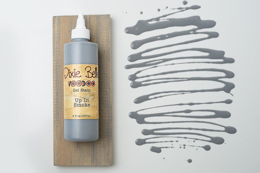 Up In Smoke | Voodoo Gel Stain | Dixie Belle Paint Company | Water Based Stain | Furniture and Crafting Stain | 8oz