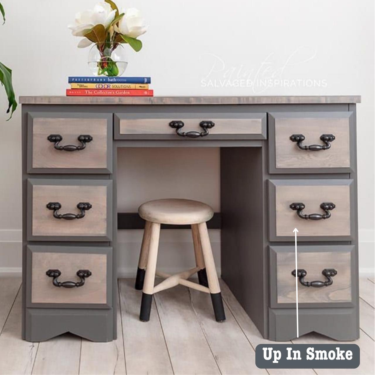 Up In Smoke | Voodoo Gel Stain | Dixie Belle Paint Company | Water Based Stain | Furniture and Crafting Stain | 8oz