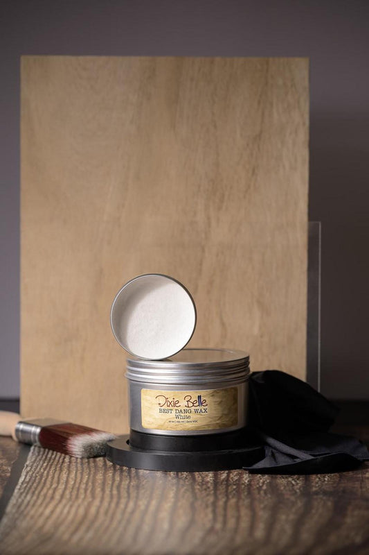 White Best Dang Wax 4oz | Water Based Wax | Dixie Belle Paint Company | 4oz