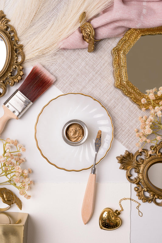 Antique Gold | Gilding Wax | Dixie Belle Paint Company | Mixed Media