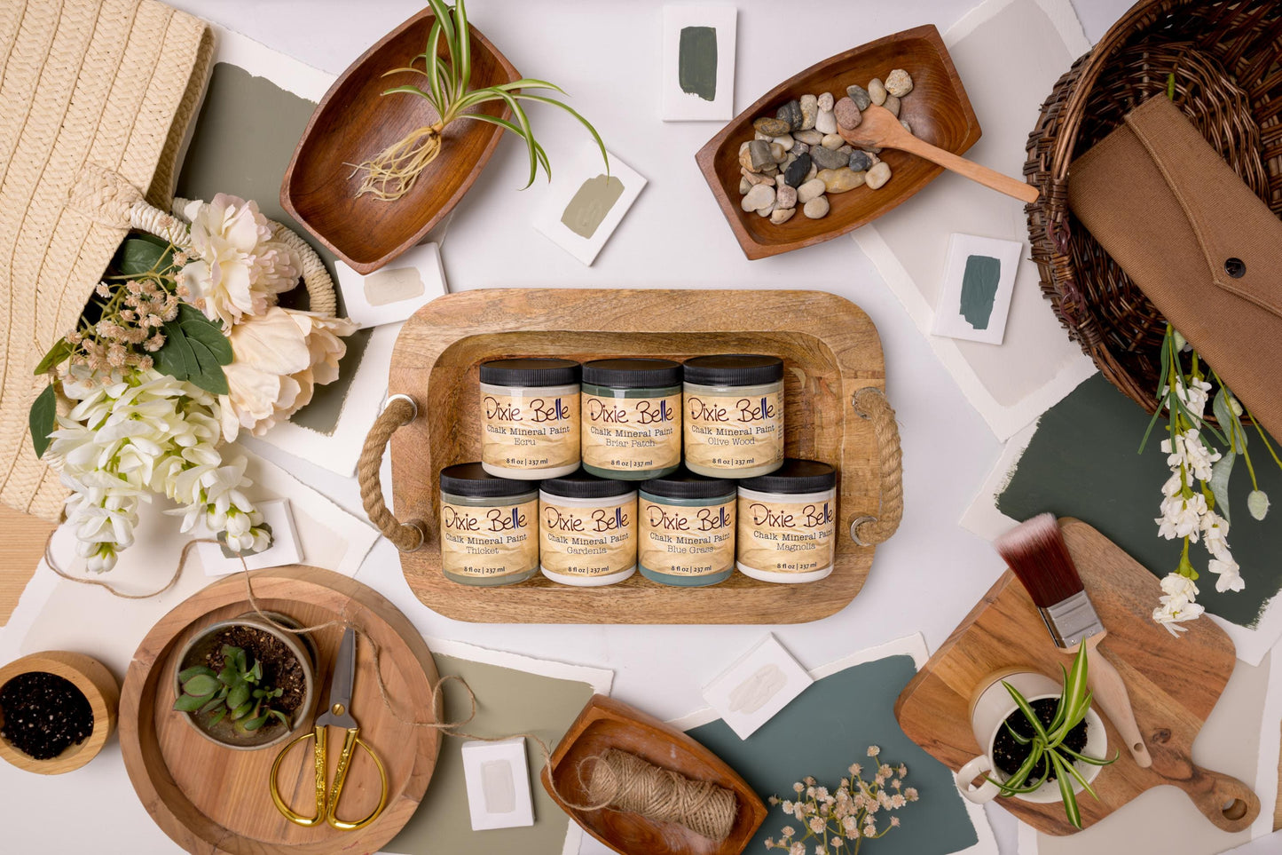 Briar Patch 4oz or 8oz | Southern Roots Collection | Dixie Belle Paint | No VOC | Chalk Mineral Paint for Furniture | Water Based Paint