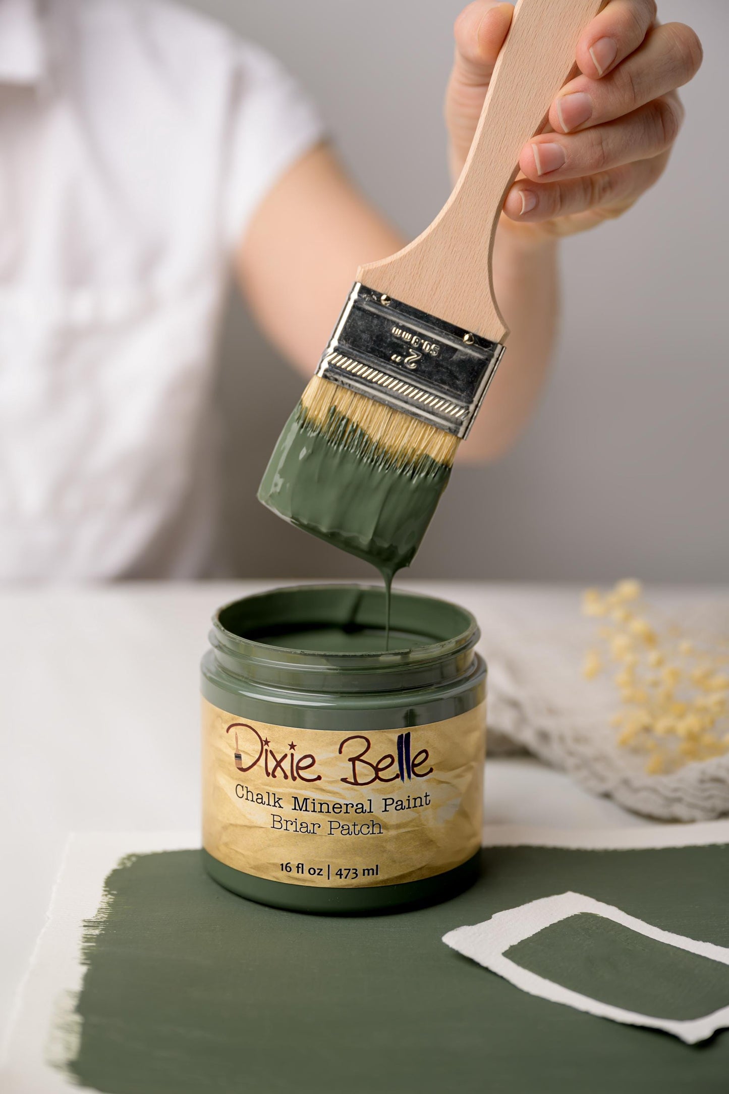Briar Patch 4oz or 8oz | Southern Roots Collection | Dixie Belle Paint | No VOC | Chalk Mineral Paint for Furniture | Water Based Paint