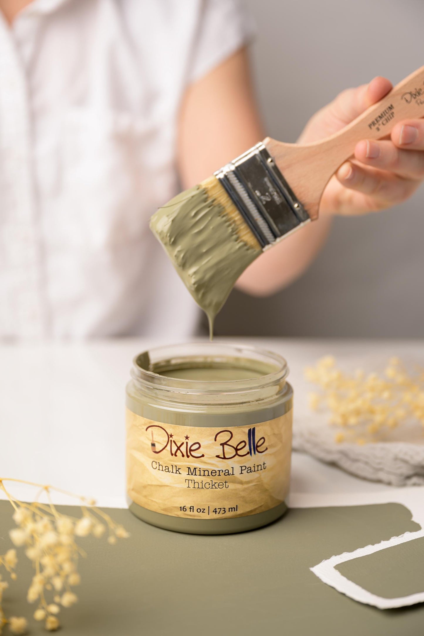 Thicket Chalk Mineral Paint Dixie Belle Southern Roots Collection No VOC 4oz 8oz