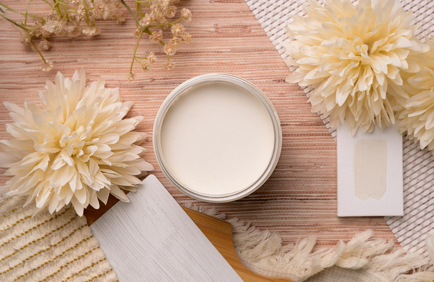 Gardenia 4oz or 8oz | Southern Roots Collection | Dixie Belle Paint | No VOC | Chalk Mineral Paint for Furniture | Water Based Paint